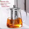 Heat-Resistant Glass Teapot
