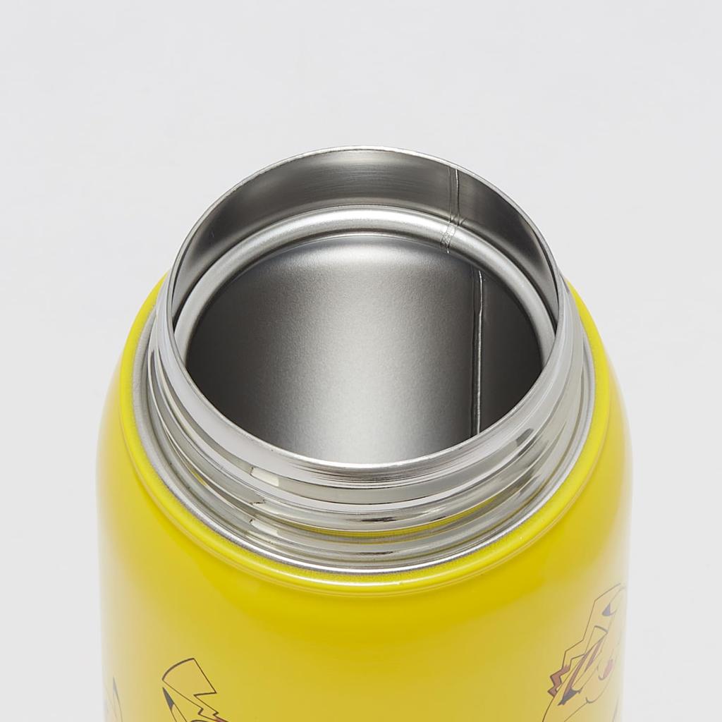 Skater Direct Drinking Stainless Steel Mug Bottle Water Bottle 500ml Pokemon Pikachu Insulated/Cold SMC5-A