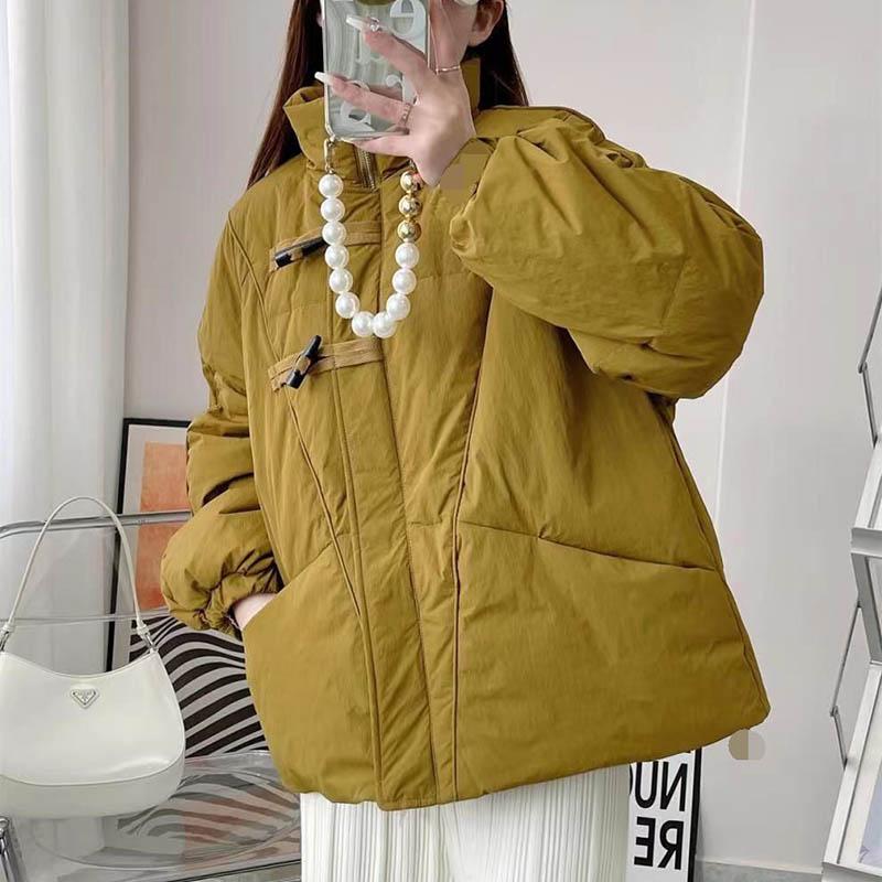Coat for Women Fleece Thickened Plush Winter Double Layer Turtleneck Windbreaker Oversize Casual Jacket