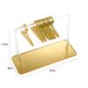 Gift Pendant Ear Stud Holder Coat-hanger Shape Jewelry Show Case Earring Rack Holder Earring Display Stand Jewelry Organizer