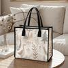 Cute Bird Forest Printed Tote Bag Casual Large Capacity Women Daily Shopping Handbag