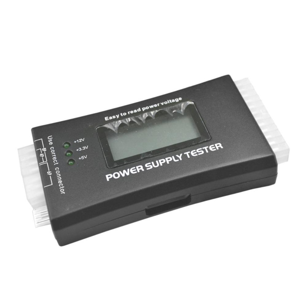 Пластиковый корпус ATX Power Detection Tool LCD Display Check Quick Power Supply Tester Power Diagnostic High Precision Power Tester
