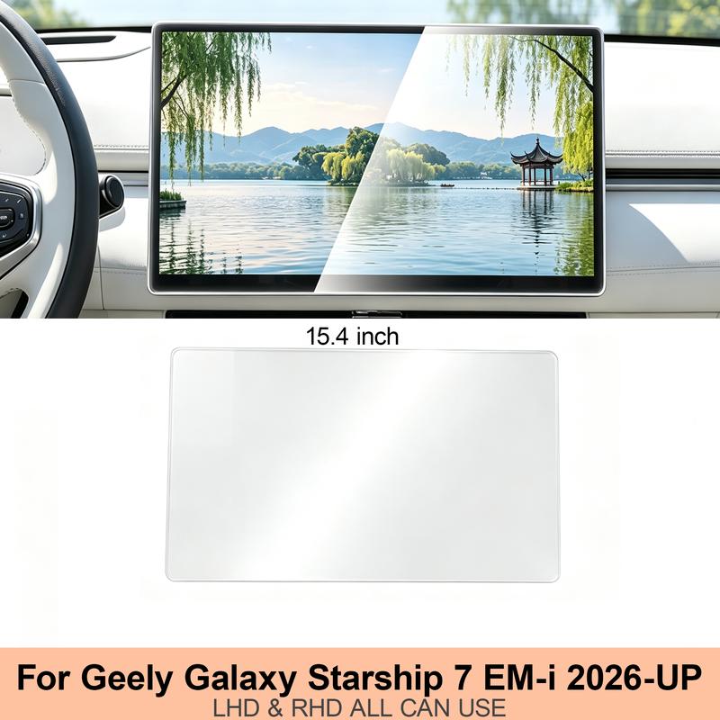 Interior Transparent TPU Protective Film For Geely Galaxy Starship 7 EM-i 2026-UP Center Console PPF GPS Navigation Protective