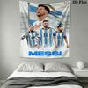 Messi Wall Hanging Printed Fabric Blanket Decorative Tapestries for Bedroom Living Room Home Decor