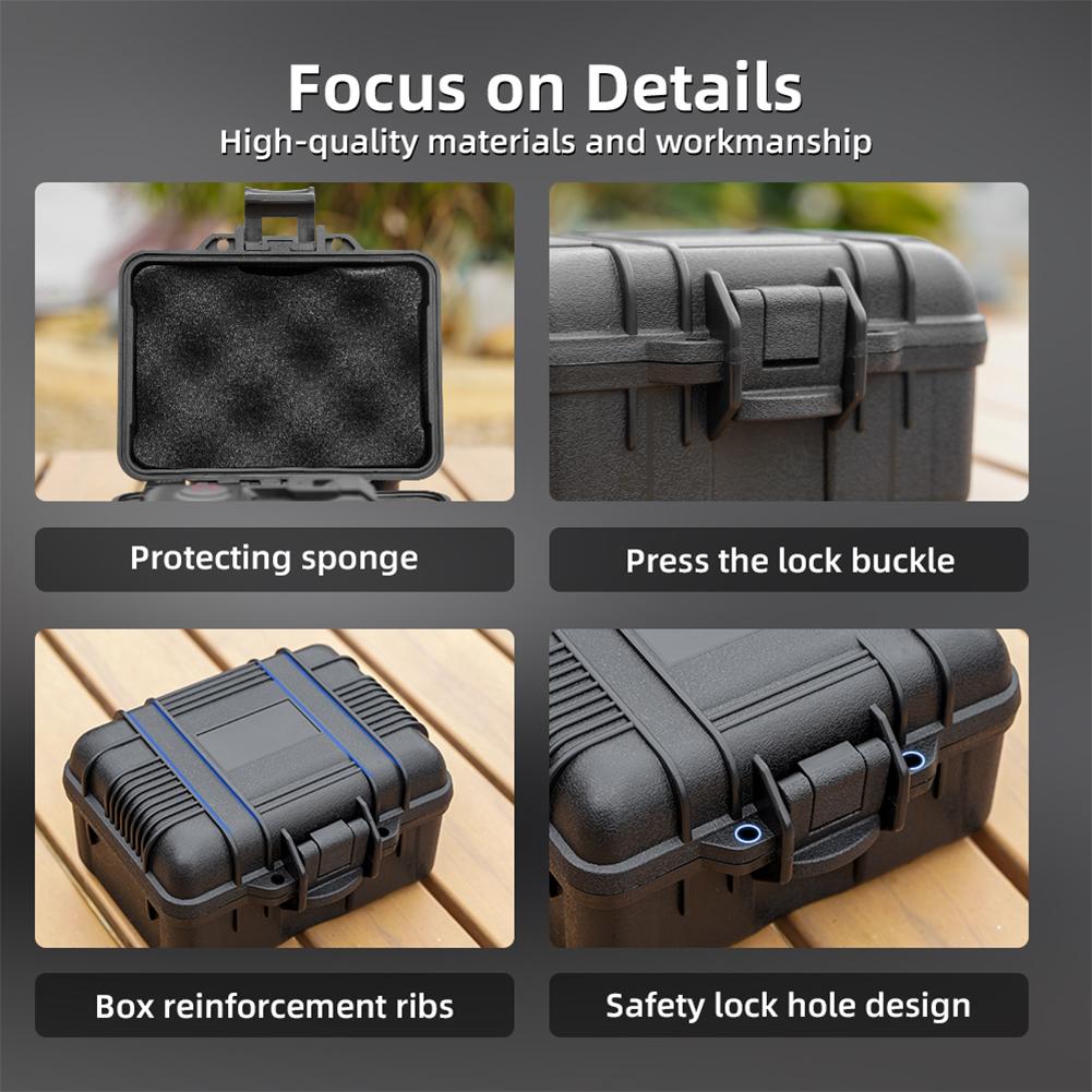 Travel Carrying Bag Shockproof Hard Shell Storage Bag Protective Case for DJI Action 3/4/5 Pro Accessories