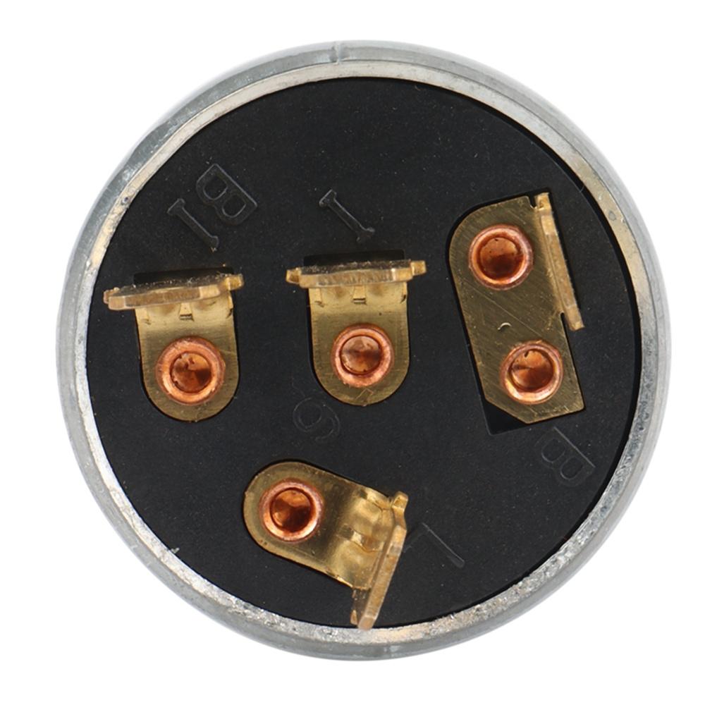 3-way 4-terminal Off-on-Lights/Accessories-on Ignition Switch For EZGO 1981-up