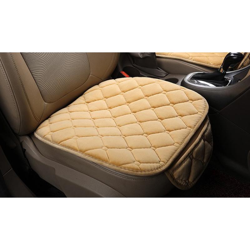 Car Seat Cushion Driver Seat Cushion With Comfort Memory Foam & Non-Slip Rubber Vehicles Office Chair Home Car Pad Seat Cover