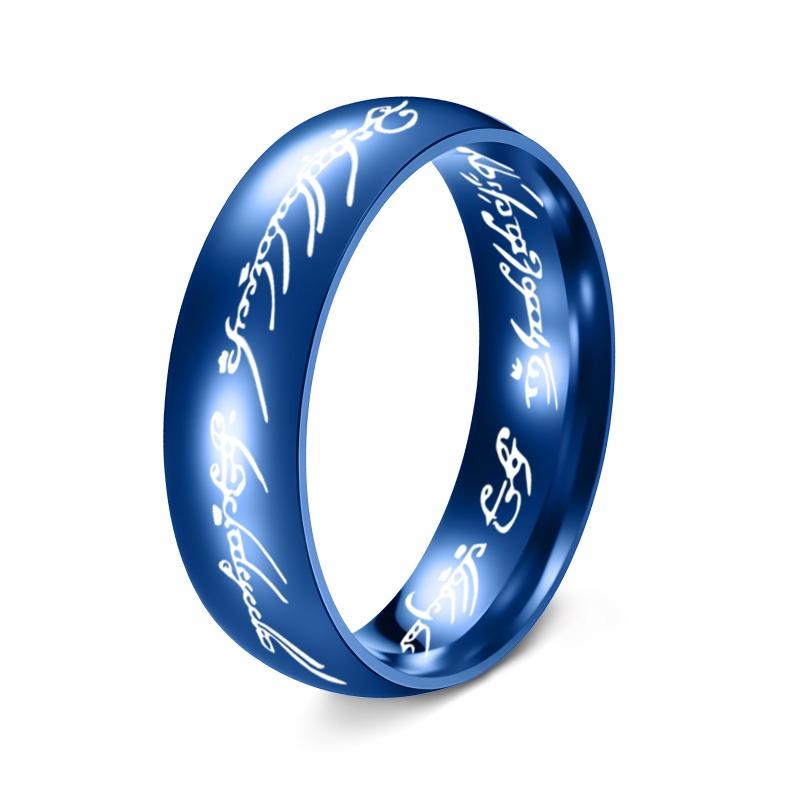 Stainless Steel Magic Ring Men's Ring Couple Ring King Men's and Women's Ring Stylish Domineering