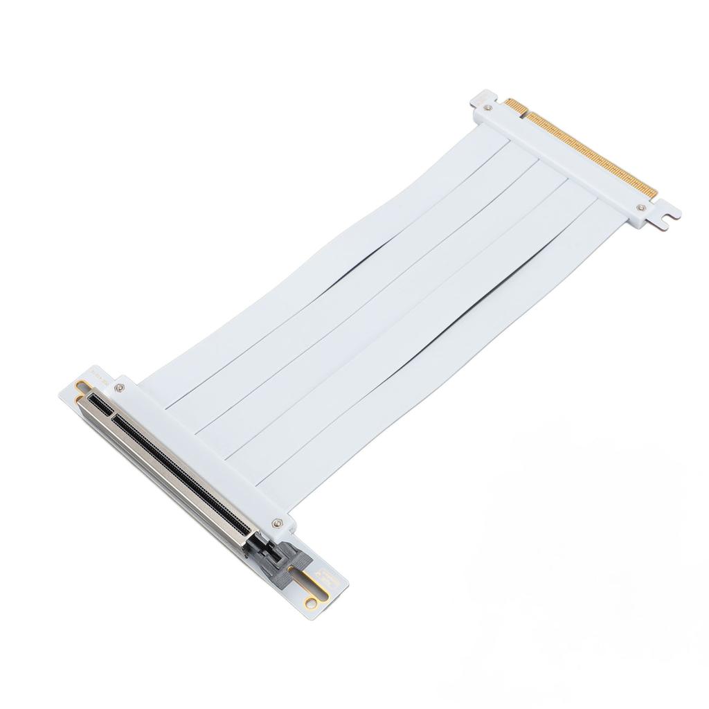 PCIe 4.0 X16 Extension Cable 90 Degree High Speed Flexible Graphics Card Extender Cable for RTX4090 