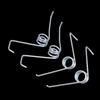 Pair of Torsion Springs for Spin Mop Rotating Bucket, 2Pcs Foot Pedal Movement Repair Components.
