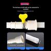 Manguera Suave Extensible para el Hogar: Lavadora Semi-Automática y Drenaje de Aire Acondicionado con Conector de Entrada de Agua Corrugado