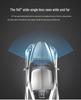 Dual Lens Dash Cam with Night Vision, 3" HD 1080P, WiFi, and Front & Rear Recording