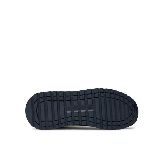 Мужские кроссовки Tommy Hilfiger New runner eva mix lth flag fm0fm05453 granatowy