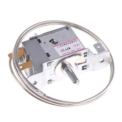 Termostato de refrigerador congelador con terminales WPF-20 de 2 pines con cable de metal