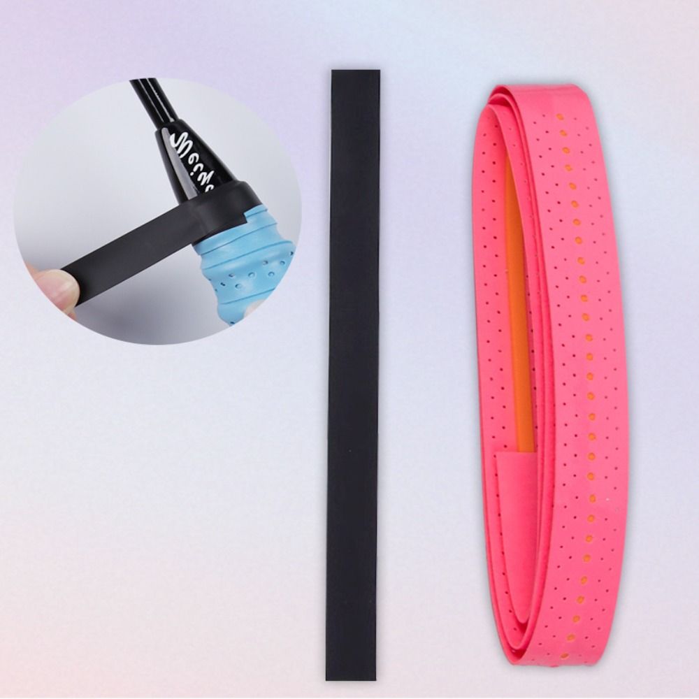 Perforated Tennis Overgrip Sweat Absorption Rackets Grip Badminton Overgrip  Racquet Supplies