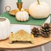 European Style Metal Paper Dispenser Desktop Ornament Gold Tissue Box Napkin Holder  Coffee Shop