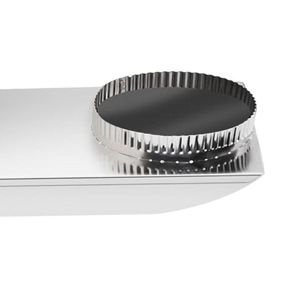 4 Inch Dryer Vent Connector Stainless Steel Telescoping Dryer Duct Adapter for Tight Spaces 9.5 to 14.5 Inch Adjustable