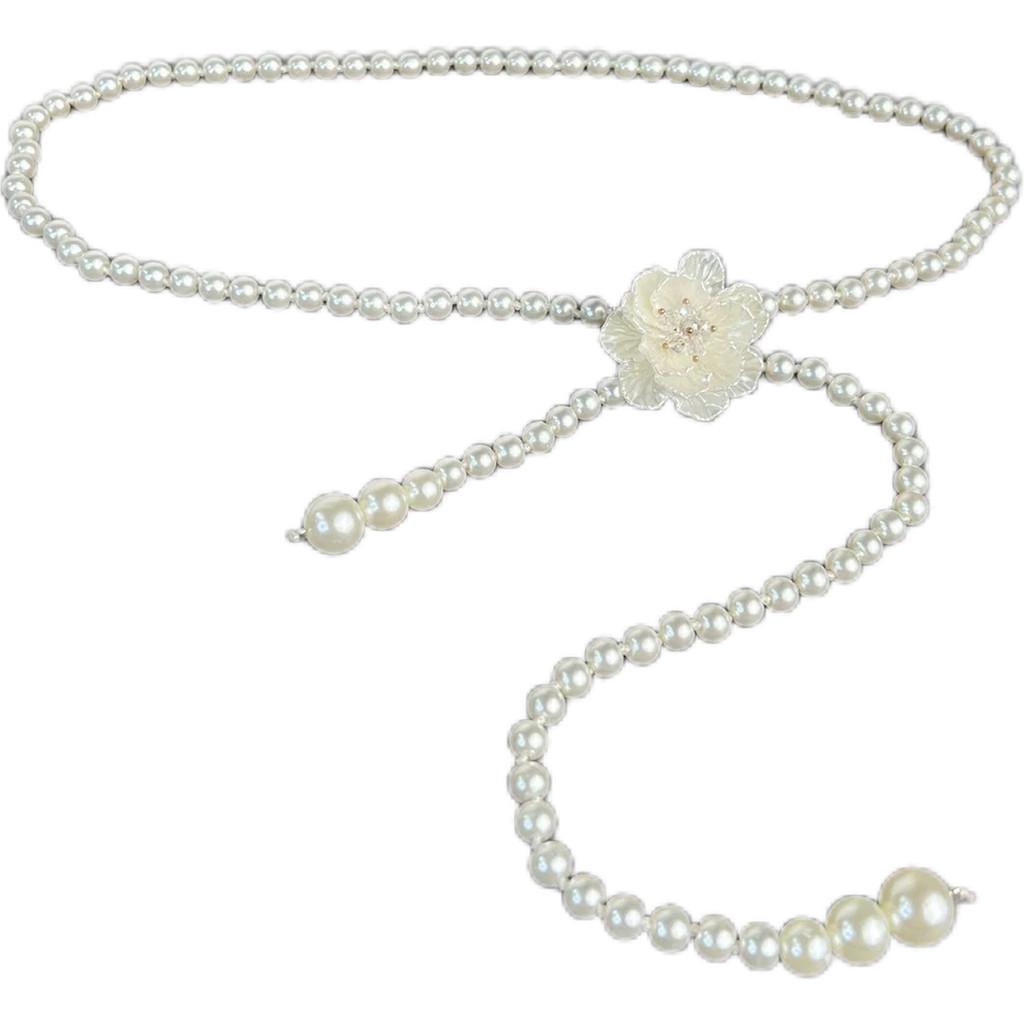 Pearl Waist Chain Females Summer Fashion Jewelry With Candy Element For Casual Wear