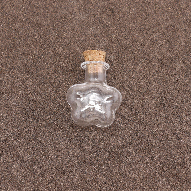 Doplňky pro kutily Ručně vyrobený materiál Příslušenství Skleněná láhev na přání Driftovací láhev s dřevěnou zátkou Kreativní driftovací láhev