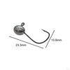 20 Pieces Egg Fishing Hooks Baits Attachments Practical High Carbon Steel Portable Equipment
