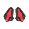AL-mart Motorcycle Back Step Rear Set Footrest Foot Peg Pedal Guard Decorative Heel Plate for Kawasaki Ninja ZX-4R/ZX-4RR/ZX-25R(SE)