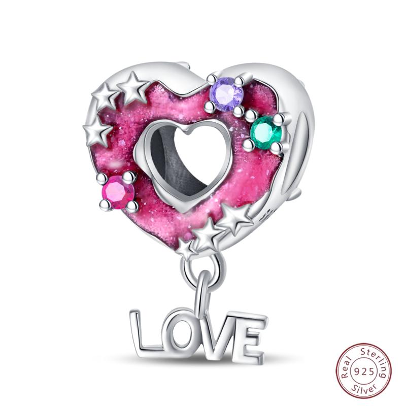 Copper Beaded Pendant Donut Dessert Cake Original 3Mm Bracelet Women Fine Jewelry