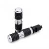 Harley-Davidson Universal Softail Street Bob Breakout Fat Boy Handlebar Grips Aluminum Black Chrome 27x11x7cm