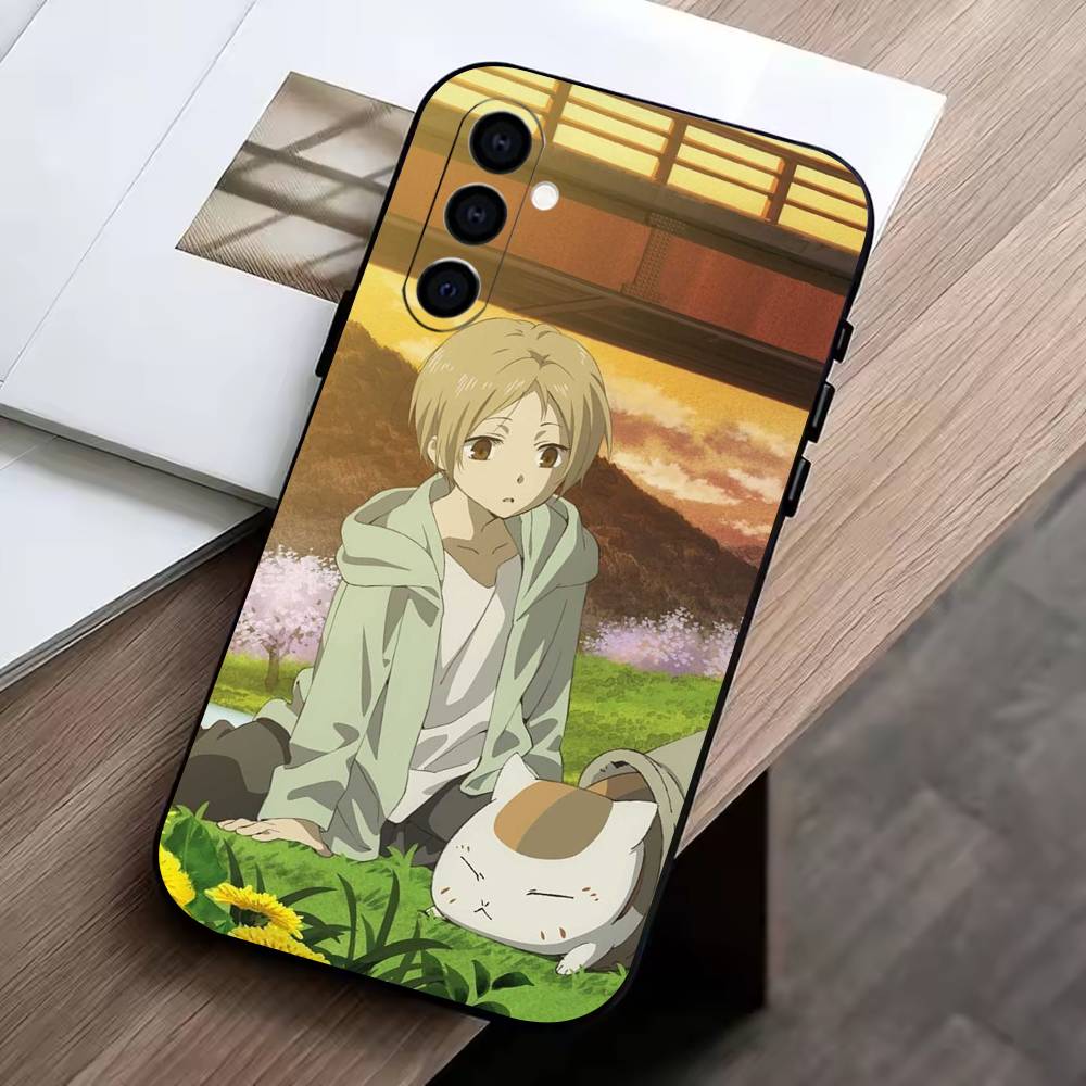 

Takashi Natsume and Madara Phone Case For Samsung Galaxy A73,A72,A71,A70,A53,A52,A51,Soft Silicone Black Cover Samsung a42 5g