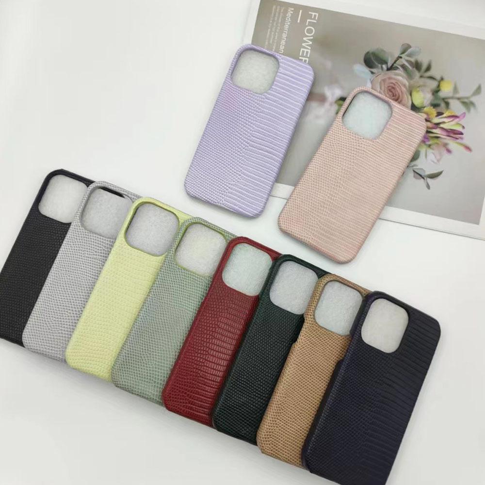 Lizard pattern is suitable for 17/16 iPhone case 15pro16promax hard case texture heat dissipation iPhone