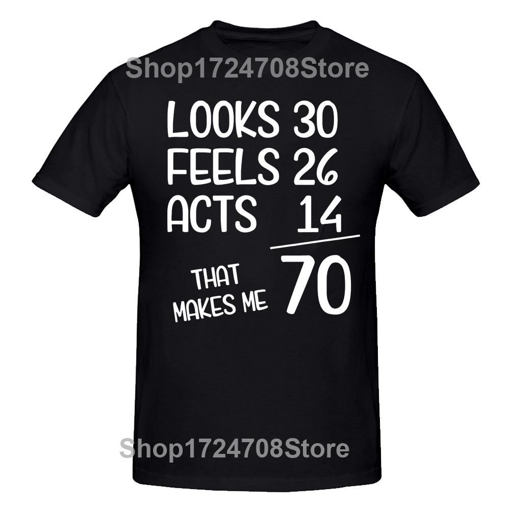 Novelty Awesome 70 Year Old 70th Born In 1955 T Shirts Streetwear Short Sleeve Birthday Gifts Summer Style T-shirt Mens Clothing
