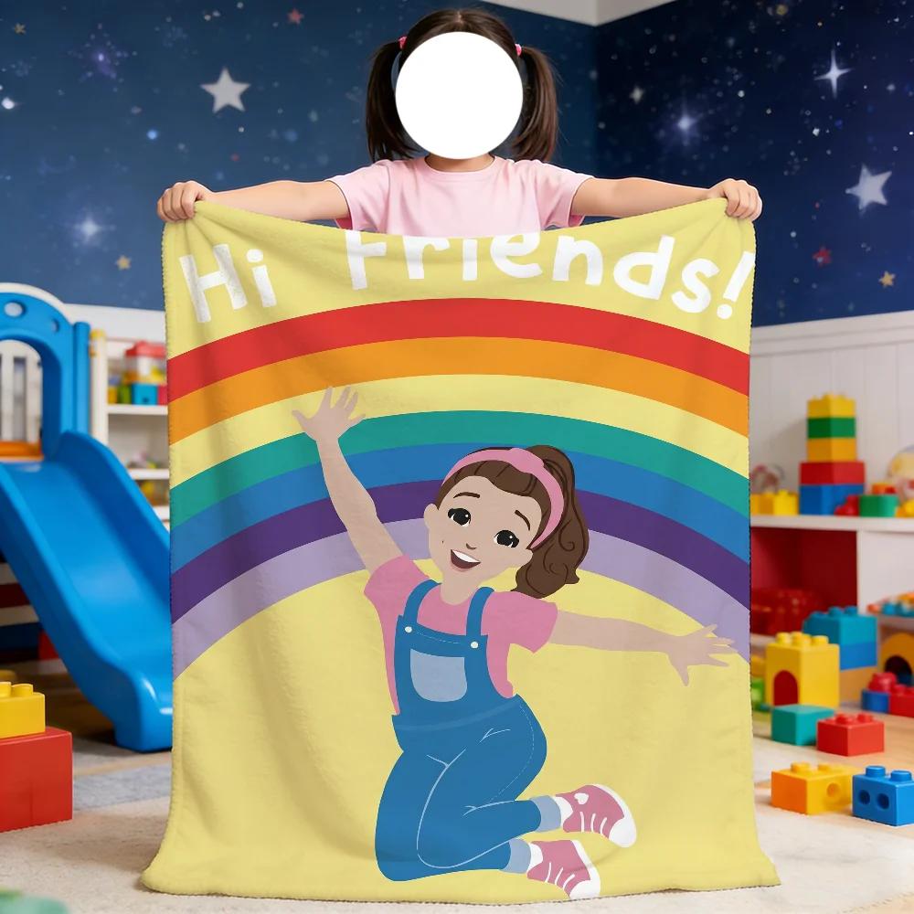Miss MS R-Rachel Blanket For Soft Throw Blanket for Picnic Bed Sofa Home Bedroom Cozy Warm Comfortable
