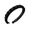 PROLY New Fashion Headband For Women Narrow Side Braided Turban Summer Casual Headwear Girls Hair Accessories