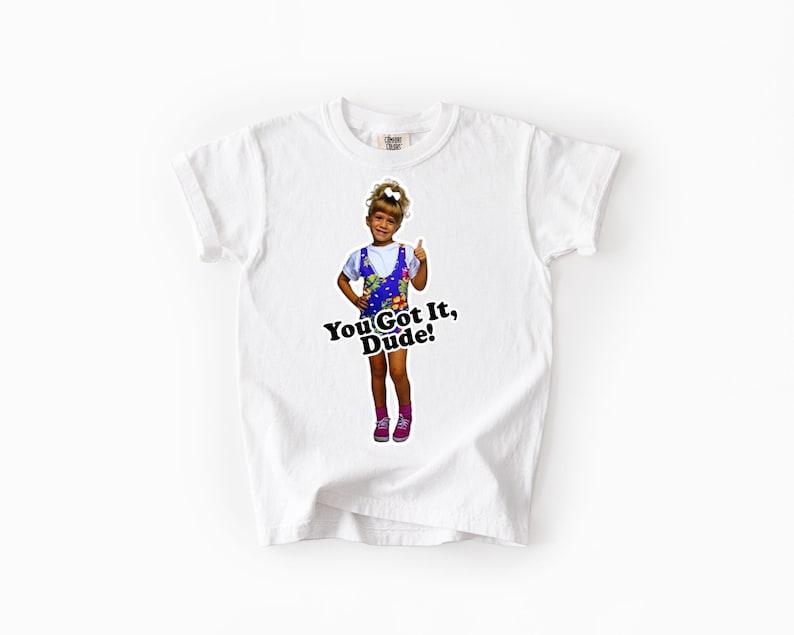 Full House Michelle Tanner Youth Graphic T-Shirt, Unisex Comfort Colors 110