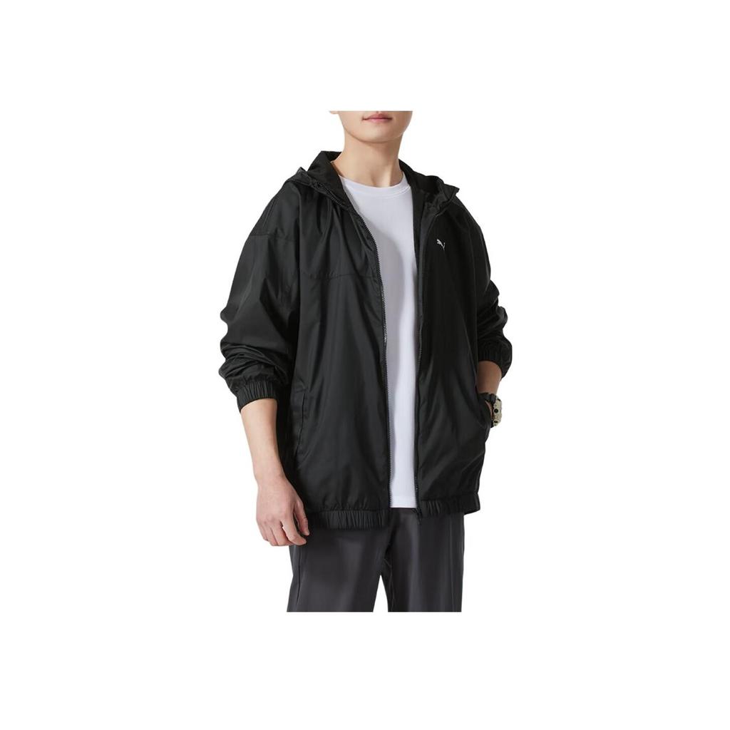 Puma Comfortable Breathable Windproof Jacket Men Jackets Black 687549-01