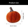 Velvety Pumpkin Decoration Fall Harvest Festival Home Office Display Accessories Dinning Table Centerpieces