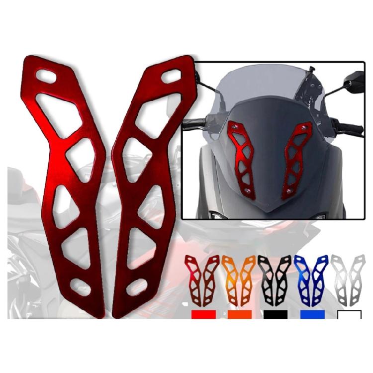 Easy Installation Aluminum Windscreen Bracket Motorbike Accessory for 150 Motorcycle Windshield Bracket Regulator