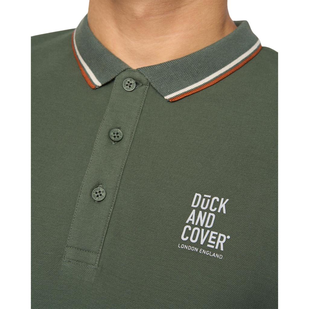 Duck and Cover Mens Melports Polo Shirt