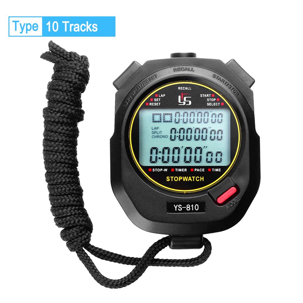 Professional Digital Stopwatch Timer Multifuction Portable Outdoor Sports Running Training Timer Chronograph Stop Watch
