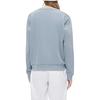 Fila Fusion Letter Logo Simple Loose Knit Pullover Long Sleeve Sweatshirt Women sweatshirt Navy-Blue T11W242204F-LB