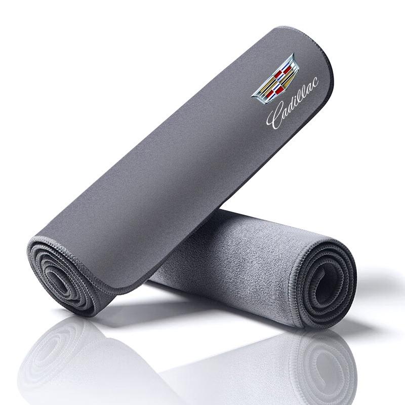 Car Towels Double-Faced Cleaning Drying Cloth Car Brush For Cadillac CTS STS DTS SRX XLR ATX Escalade Seville Tiburon
