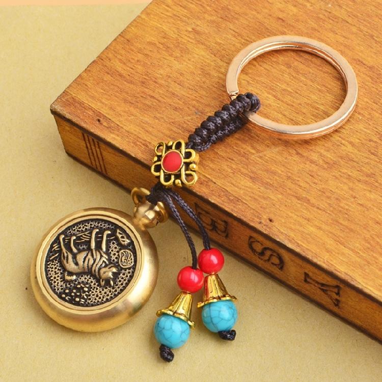 Portable Keychain Zodiacs Theme Key Ornament Suitable for Trendsetters and Anyone Seeking a Distinctive Style Statement