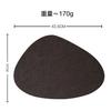 Special-shaped leather placemat household heat insulation mat waterproof and oil-proof dining table mat Nordic anti-scalding western dining mat