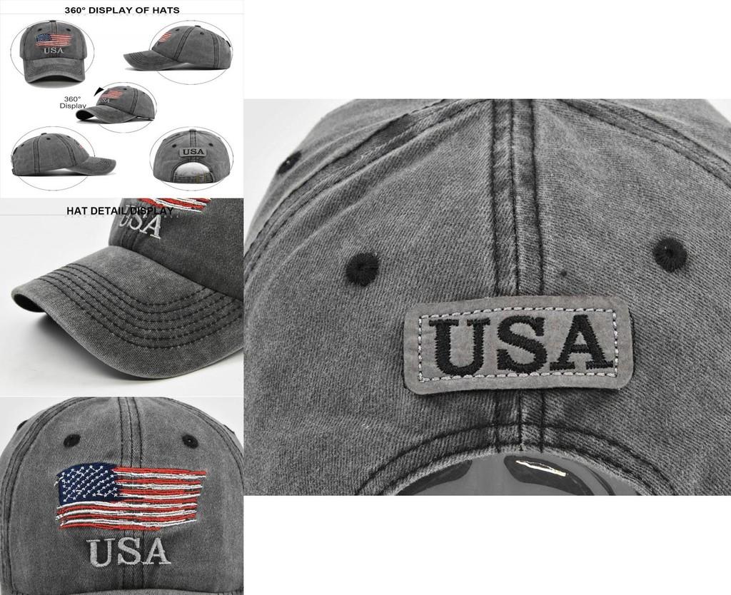 Fashionable Vintage Embroidered Baseball Cap With Adjustable Size And Curved Brim