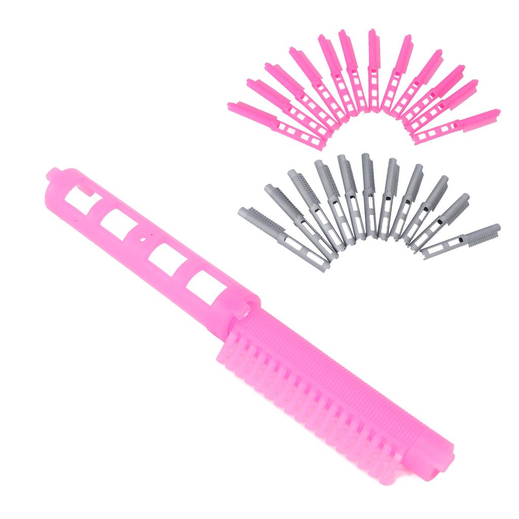 12pcs Hair Root Perm Rods Hollow Hair Perm Clip Hair Styling Accessory for Barbershop