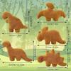 Dinosaur Chicken Nugget Pet Chew Toys - Tyrannosaurus Rex, Triceratops, Spinosaurus Dinosaur Chicken Nugget Toys, Birthday Gift