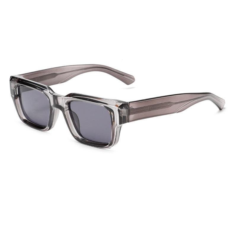 

2026 Thick Sunglasses Fashion Small Square Brand Designer for Men Women Retro Shades Trending Sun Glasses UV400 TR90 Frame