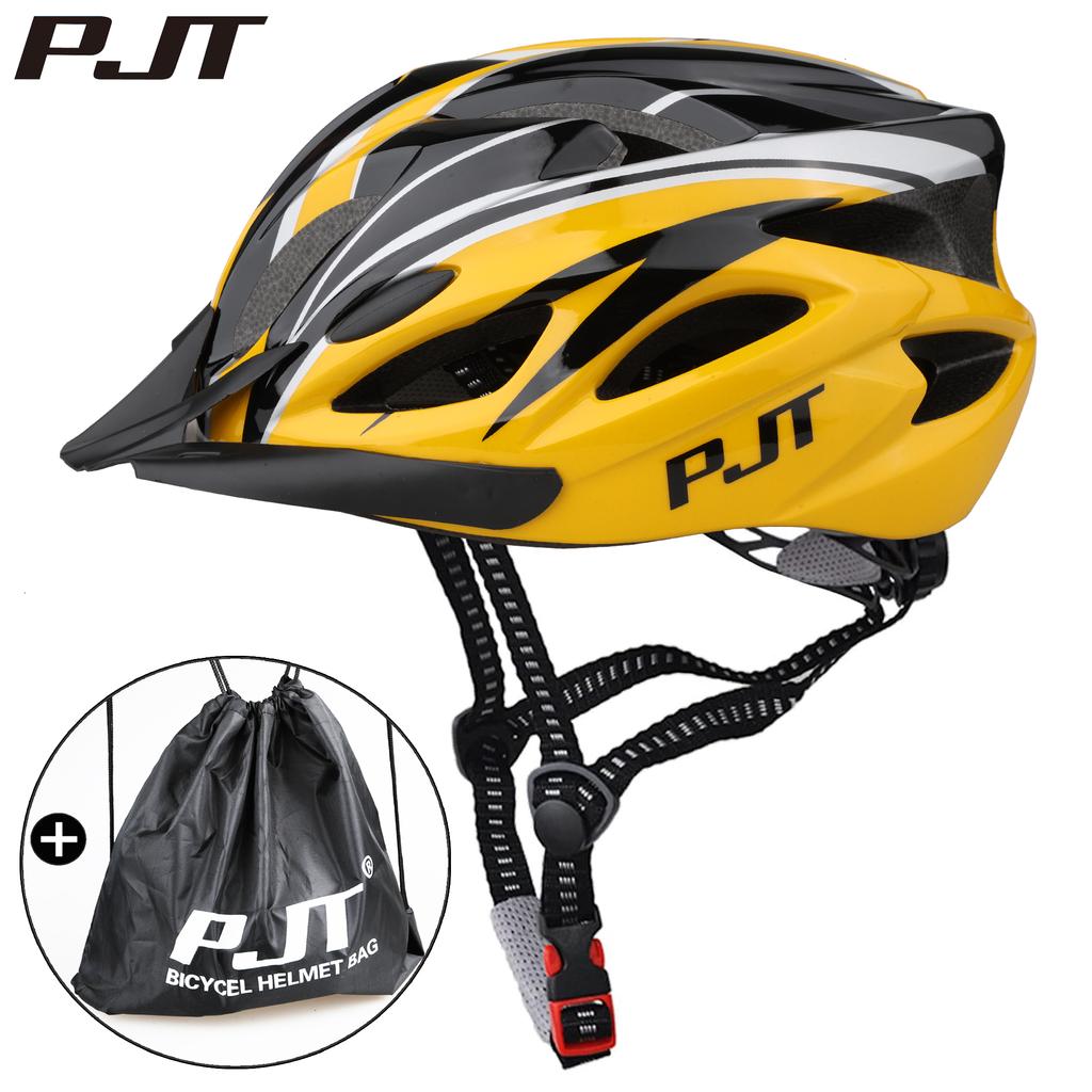 Pmt Cycling Helmet Comfort Lining Lightweight Hollow Riding Safety Cap Head Protection Bicycle Mtb Helmets Men Women Bike Helmet