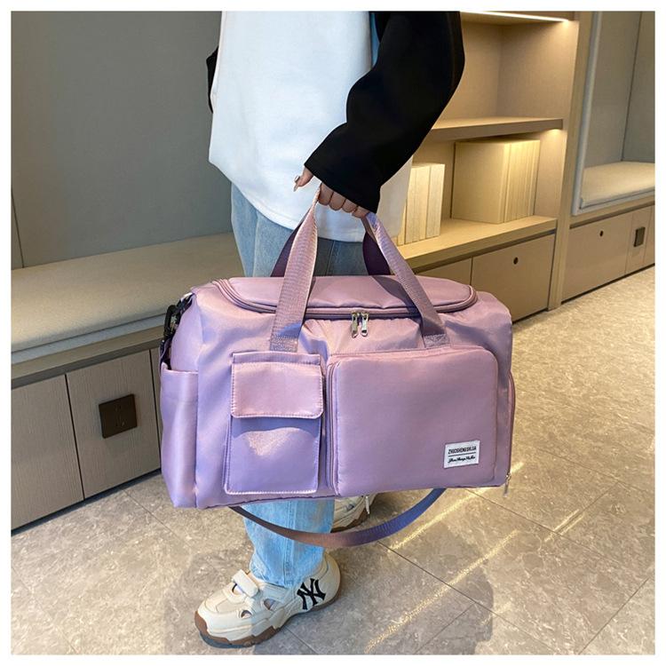 Handbag Travel Bag Large Capacity Luggage Bag Wet And Dry Separation Gym Bag Independent Shoe Compartment Folding Storage Maternity Bag