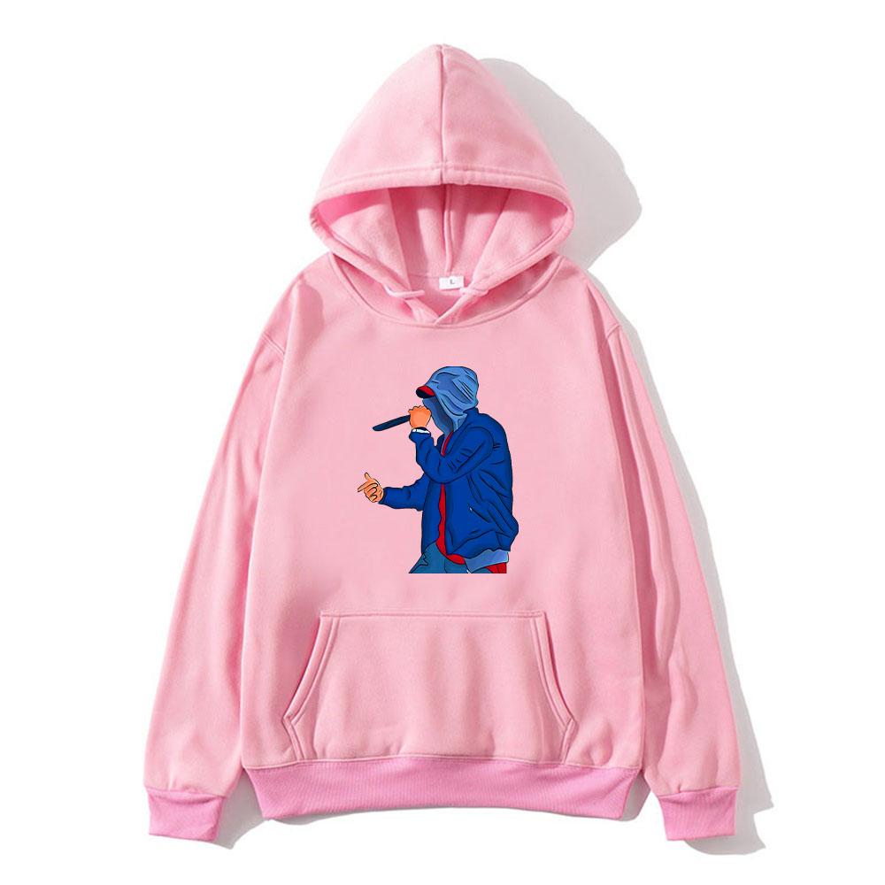Eminem Hoodie  for Autumn Fashion Grunge Sweatshirt Funko Pop Fleece Graphic Printing Clothing Ropa Hombre Long Sleeve