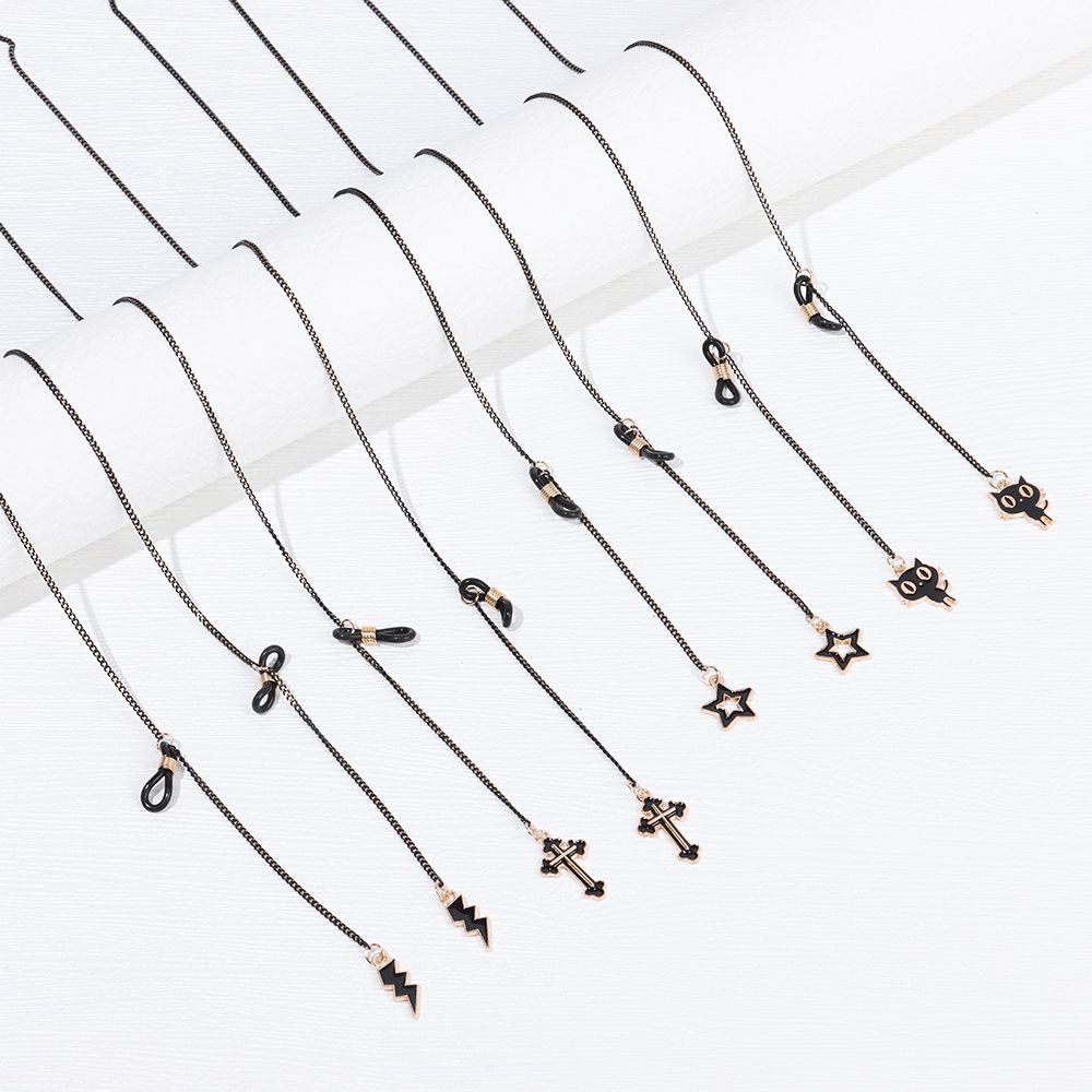 Eyewear Braid Sunglass Holder Eyewear Eyeglass Necklace Glasses Chain Glasses Retainer Strap